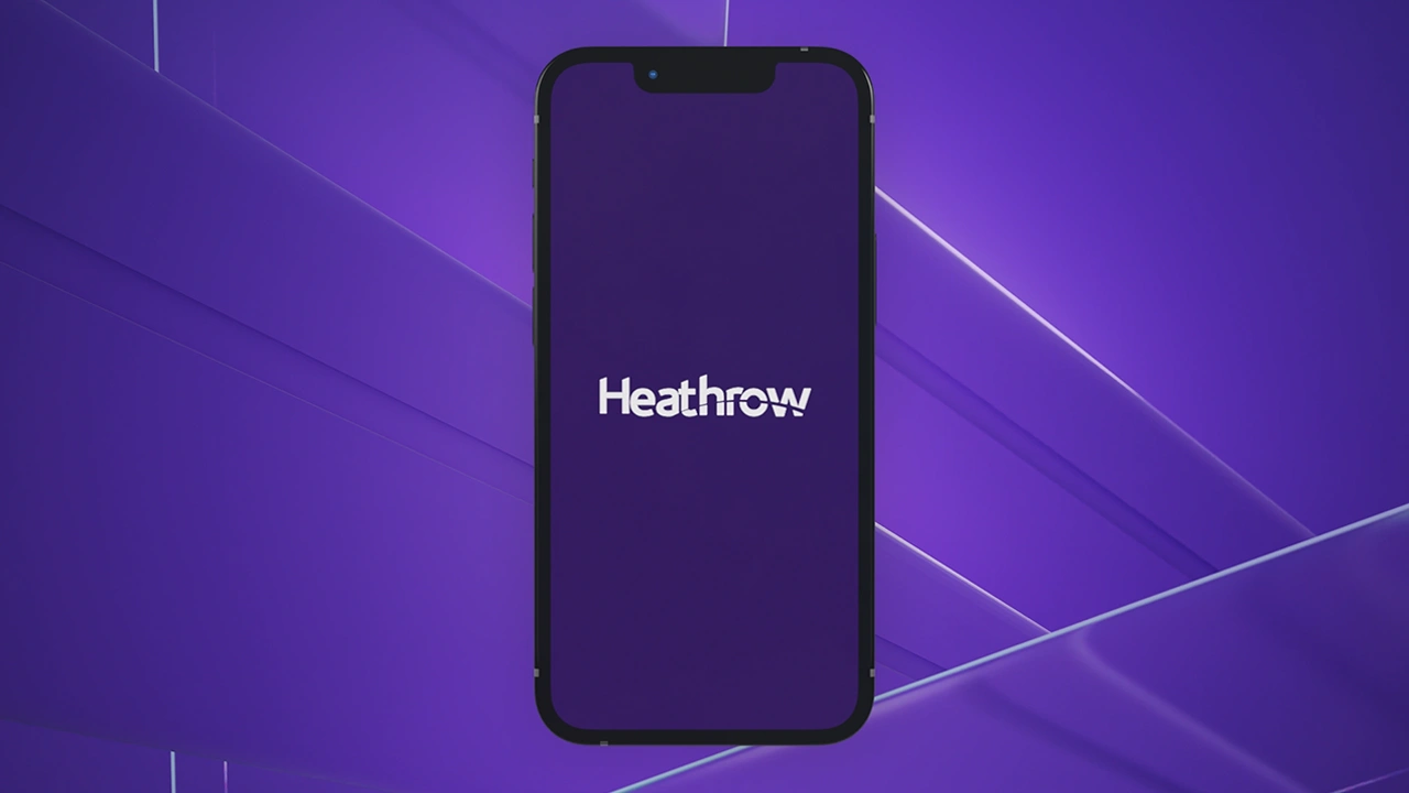 Heathrow website UI micro-interactions video showcasing interactive elements, animations, and user experience details